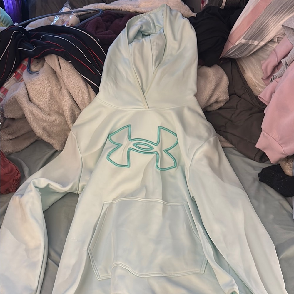 Under Armour Mint Green Hoodie